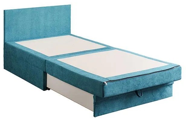 Πολυθρόνα - Κρεβάτι Fantastico Plus Πετρόλ - Γκρί 92x97x85 εκ. 92x97x85 εκ.