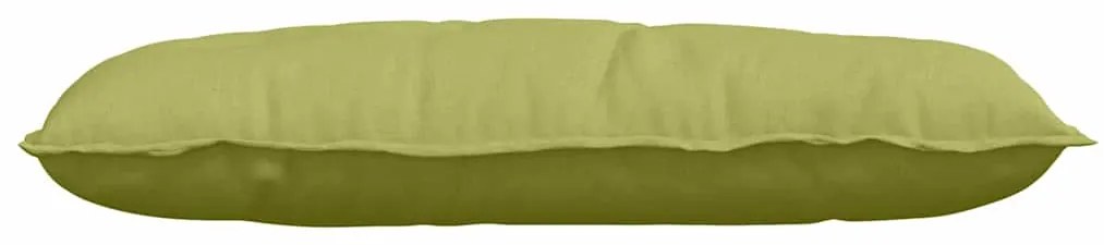 vidaXL Μαξιλάρι Πλάτης Ανοιχτό Πράσινο 100 x 19 x 50 εκ ύφασμα