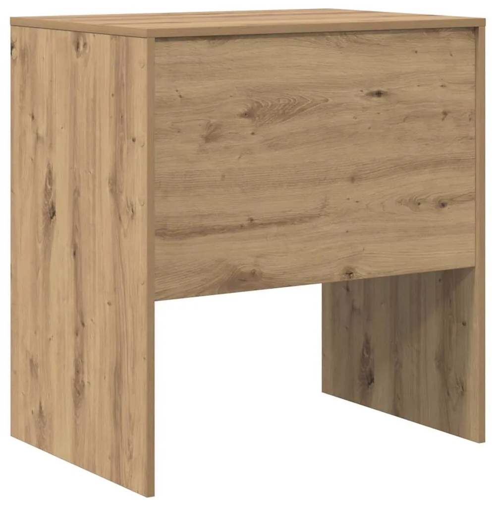 vidaXL Γραφείο artisan δρυς 70 x 50 x 76 εκ. Επεξεργασμένο ξύλο