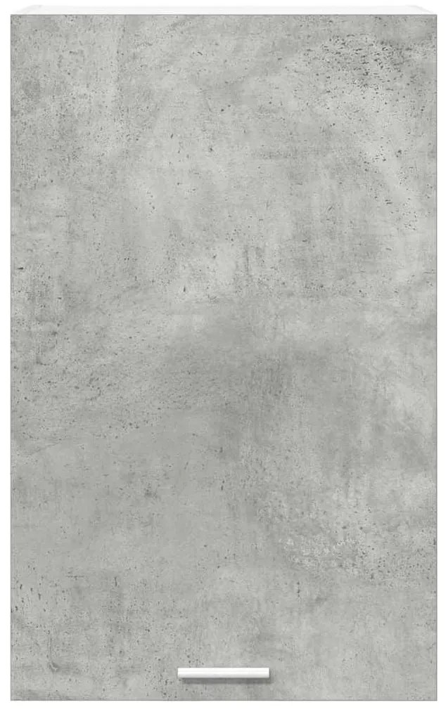 vidaXL Κρεμαστό ντουλάπι με αποθήκευση Riga Σκυρόδεμα Γκρι και Λευκό