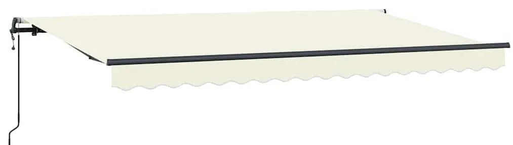 vidaXL Σκηνίτσα Αναδιπλούμενη Κρεμ 400 x 200 cm