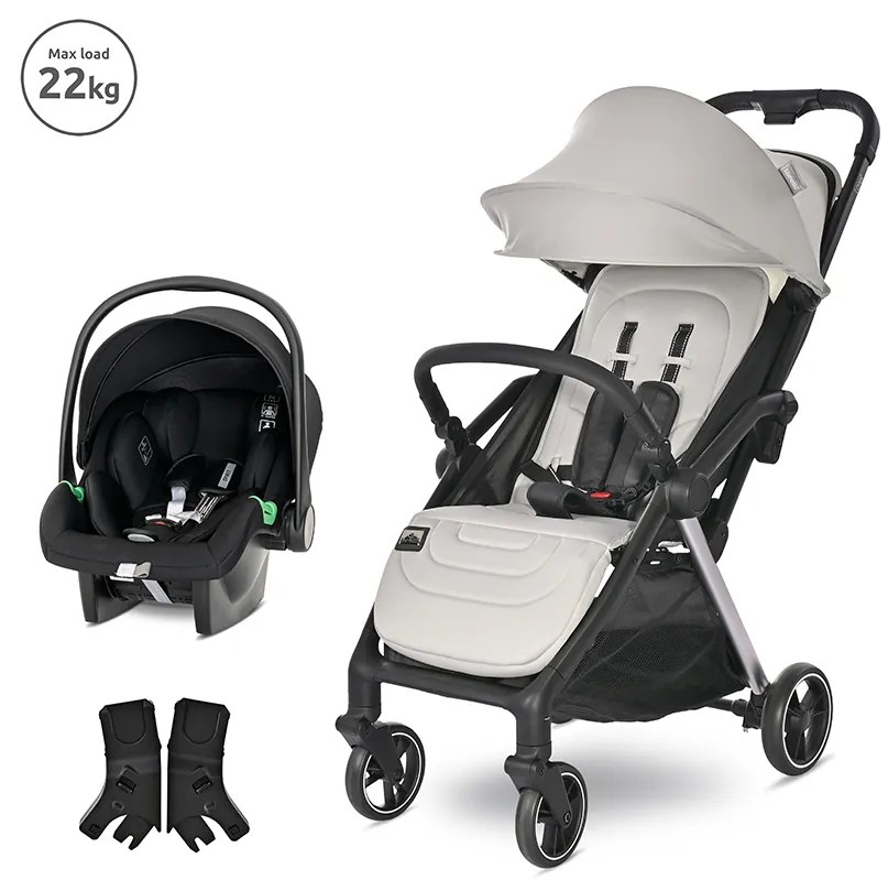 LORELLI ΠΟΛΥΚΑΡΟΤΣΙ 2 ΣΕ 1 ΜΕ ΚΑΘΙΣΜΑ ΑΥΤΟΚΙΝΗΤΟΥ GREY LORET 10021992406