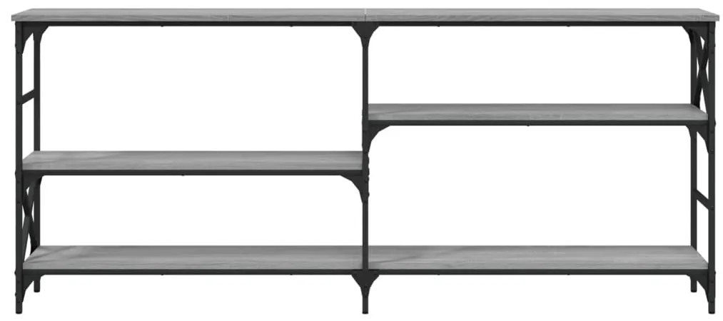 vidaXL Τραπέζι Κονσόλα Γκρι Sonoma 180x29x76,5 εκ. Επεξεργ. Ξύλο