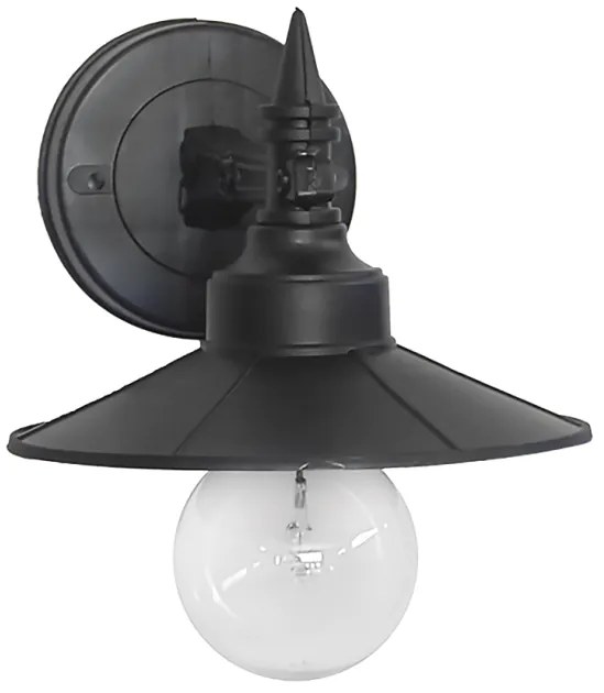 Απλίκα Φωτιστικό Τοίχου μαύρο Petra LP-150A-S Heronia-07-1219-Μαύρο 07-1219