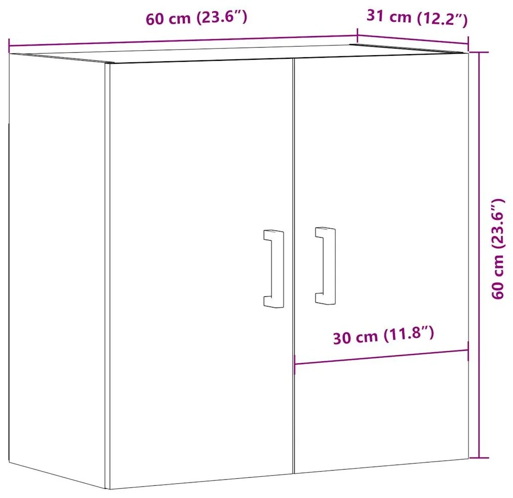 ΝΤΟΥΛΑΠΙ ΤΟΙΧΟΥ ΑΡΤΙΣΙΑΝΗ ΔΡΥΣ 60X31X60 ΕΚ. ΕΠΕΞΕΡΓΑΣΜΕΝΟ ΞΥΛΟ 857303