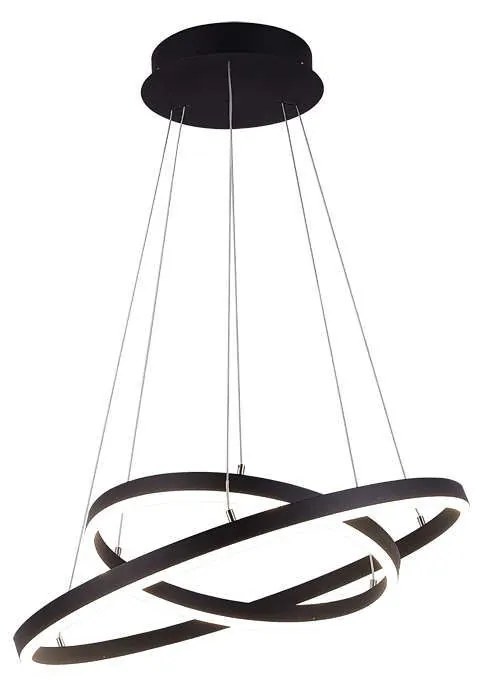 Φωτιστικό Οροφής Black VK/04252PE/B/W/4060 VKLed Aluminium