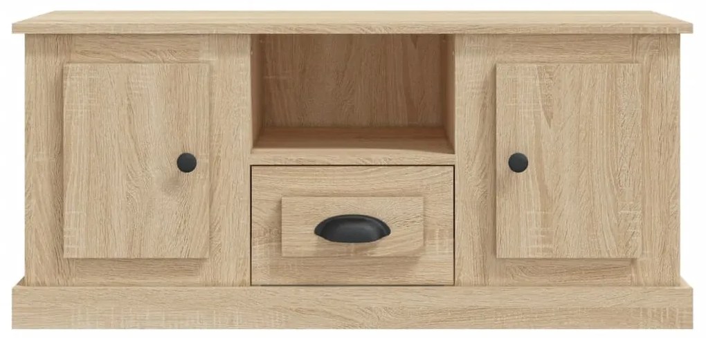 vidaXL Έπιπλο Τηλεόρασης Sonoma Δρυς 100x35,5x45 εκ. Επεξ. Ξύλο