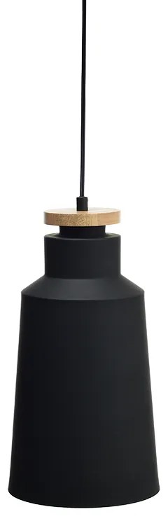 Φωτιστικό Κρεμαστο Aca KS1987PBW AENEAS Μαύρο Ματ (Black Mat)
