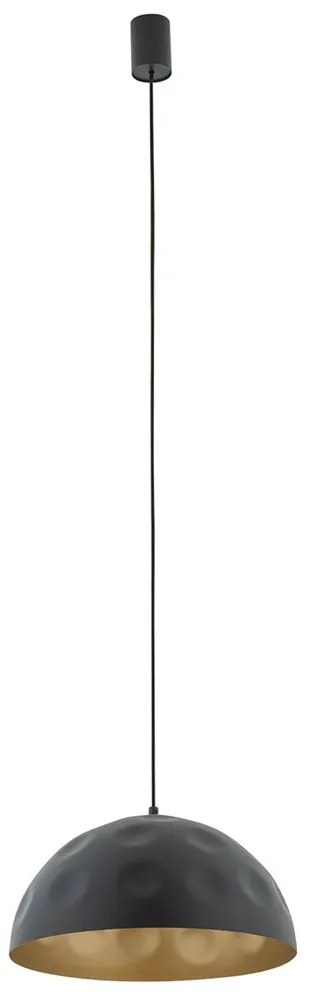 Φωτιστικό Οροφής Hemisphere Hit S 10702 33x125cm 25W 1xE27 Black-Gold Nowodvorski