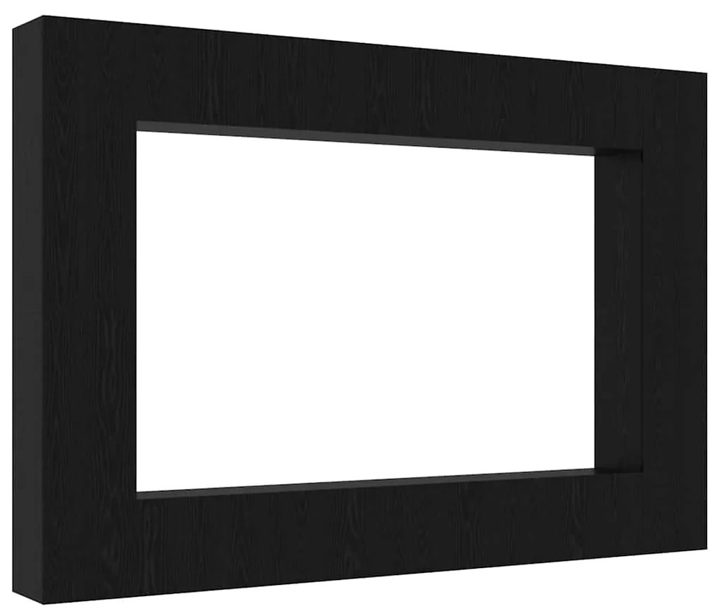 vidaXL Σετ επίπλου τηλεόρασης 8 pcs Μαύρη Οξυά 100 x 30 x 30 cm