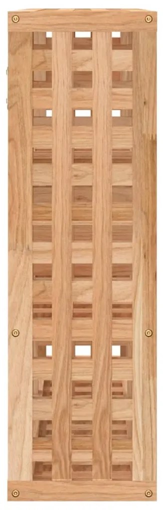 vidaXL Ράφι Τοίχου 49 x 15 x 49 εκ. από Μασίφ Ξύλο Καρυδιάς