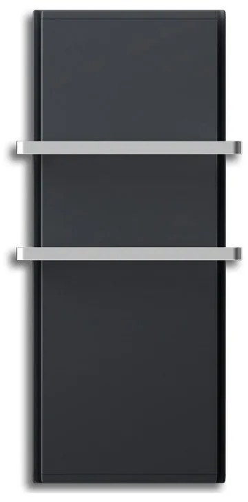 Radialight Icon 2B 1000 Watt Ανθρακί - Ψηφιακή Πετσετοκρεμάστρα Μπάνιου