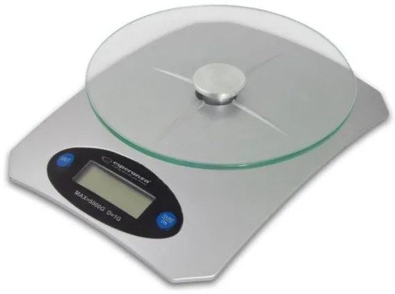 Ψηφιακή Ζυγαριά Κουζίνας Ασημί 5kgr Avocado ESPEKS006 Esperanza ESPEKS006