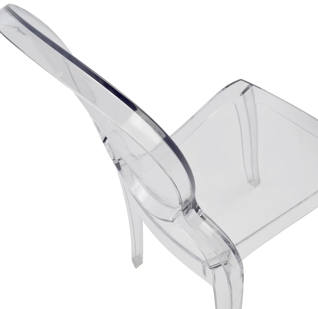 ΚΑΡEΚΛΑ ΑΚΡΥΛΙΚΗ ΔΙΑΦΑΝΗ ARAMIS HM0170 42,5x52x89,5 εκ.