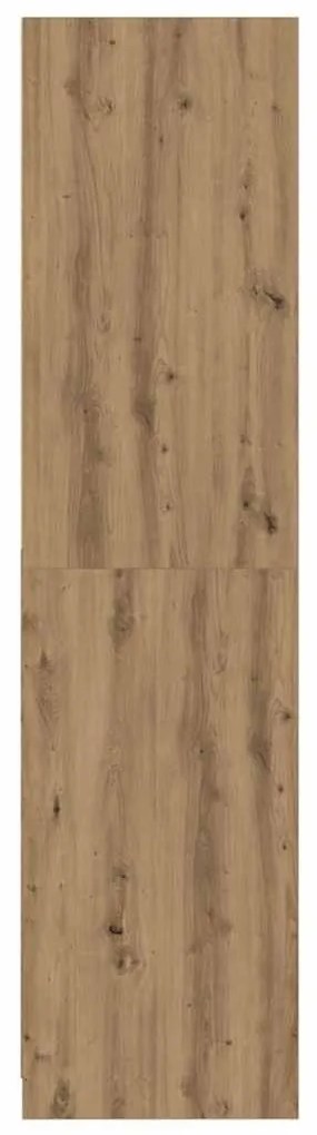 vidaXL Ντουλάπα Τεχνίτης Δρυς 50x50x200εκ από Επεξεργασμένο Ξύλο