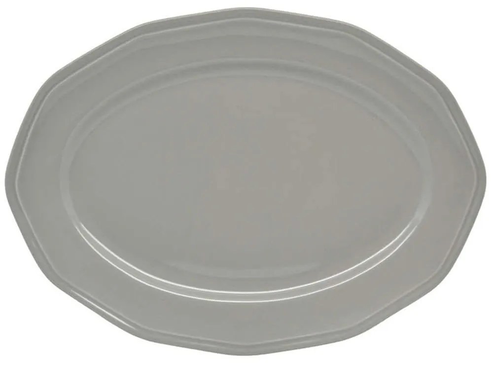 Πιατέλα Οβάλ Premium Classic 8252-05 36cm Grey Ankor Porcelain