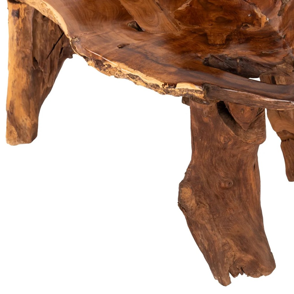 Παγκάκι C9398 Μασίφ Ξύλο Teak Φυσικό 130x52x80Υεκ. 130x52x80 εκ.