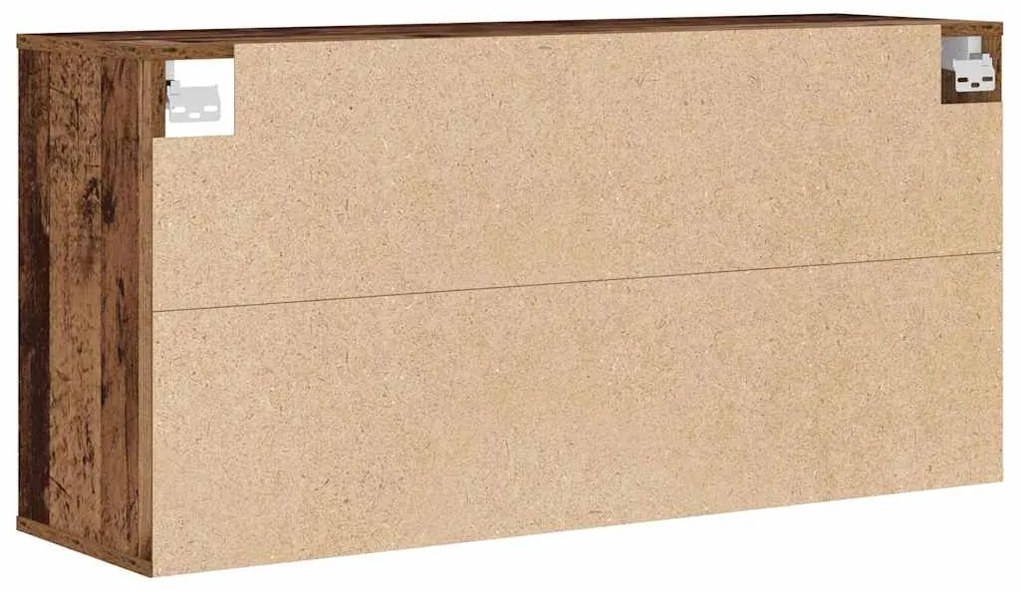 vidaXL Ντουλάπα Παπουτσιών με ράφι Παλιό ξύλο 103 x 30 x 51 εκ.