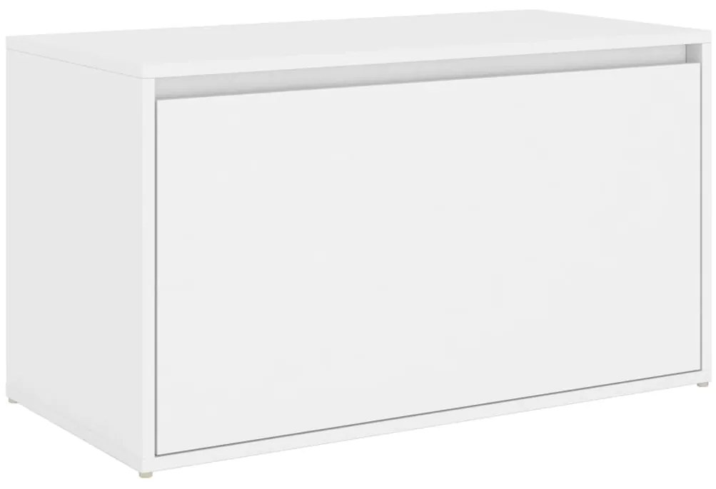 vidaXL Έπιπλο Χολ / Εισόδου Λευκό 80 x 40 x 45 εκ. από Επεξ. Ξύλο