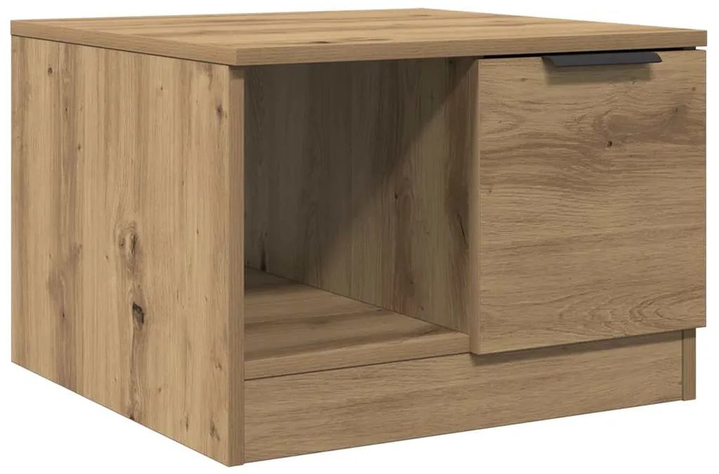 vidaXL Τραπεζάκι Σαλονιού τεχνίτης Δρυς 50x50x36 εκ Επεξεργασμένο Ξύλο