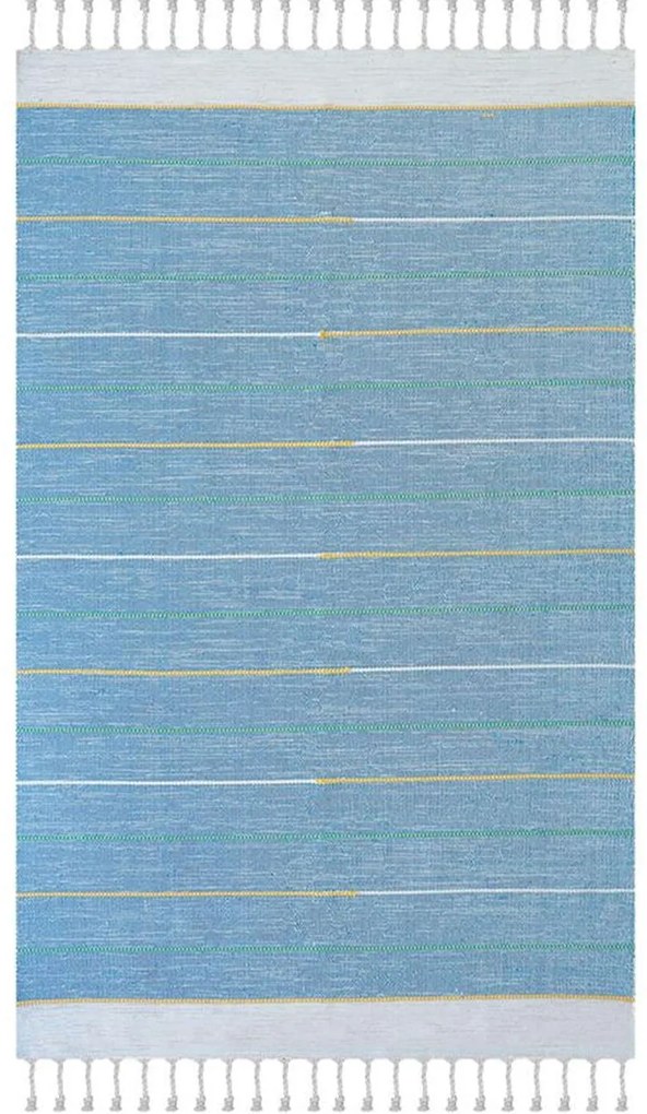 Χαλί Ribella 700 Χειροποιήτο Blue New Plan 160X230cm