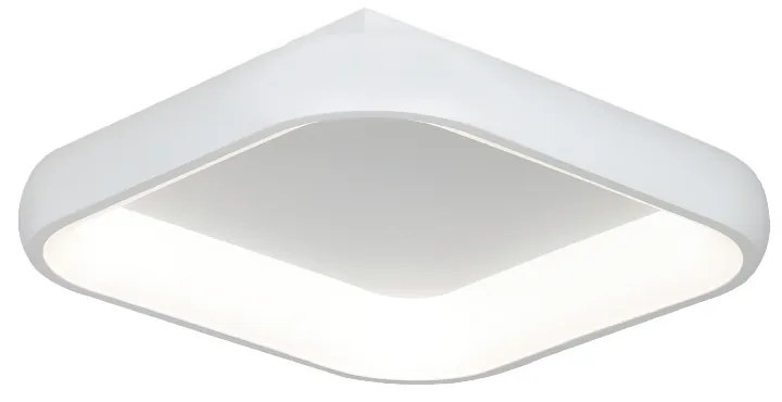 InLight Πλαφονιέρα οροφής LED 40W 3CCT από λευκό μέταλλο και ακρυλικό D:45cm (42030-White)