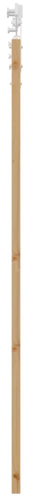 vidaXL Συρόμενη Πόρτα με Σετ Εξαρτημάτων 73.5x198.5 cm Μασίφ Ξύλο Πεύκου