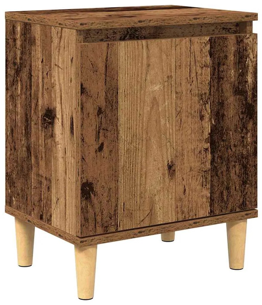 vidaXL Κομοδίνο Παλαιό ξύλο 40 x 30 x 50 cm Επεξεργασμένο ξύλο
