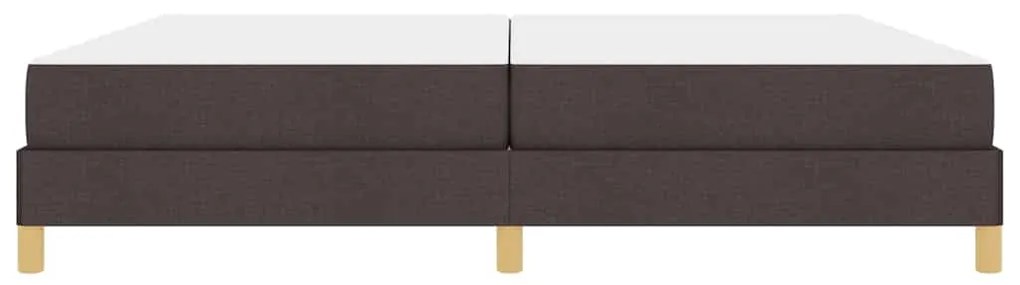 vidaXL Κρεβάτι με ελατήρια Καφέ 200 x 200 cm