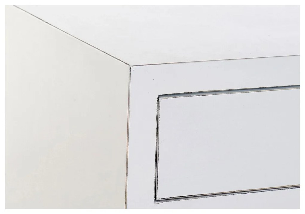 Σκευοθήκη DKD Home Decor Kamakura Λευκό Χρυσό Μέταλλο Λεύκες 150 x 50 x 80 cm (150 x 50 x 80 cm)