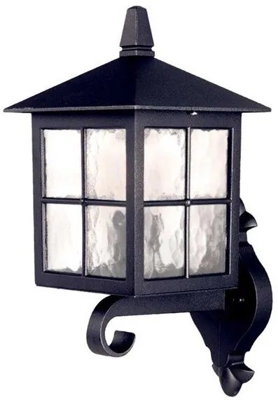 Φανάρι  Απλίκα Φωτιστικό Τοίχου 1xE27 Μαύρο IP44  38cm  Winchester BL17-BLACK Elstead Lighting-BL17-BLACK-Μαύρο BL17-BLACK