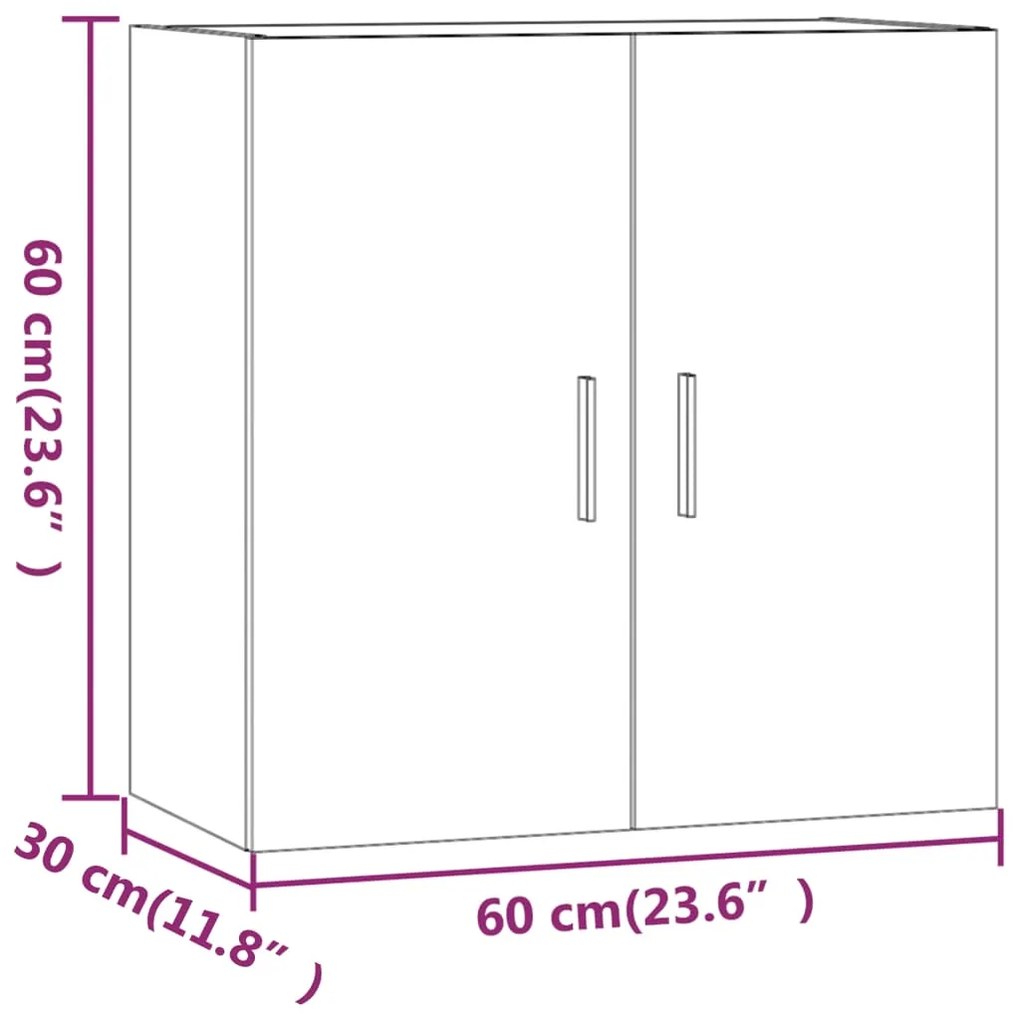 ΝΤΟΥΛΑΠΙ ΤΟΙΧΟΥ SONOMA ΔΡΥΣ 60X30X60 ΕΚ. ΕΠΕΞΕΡΓΑΣΜΕΝΟ ΞΥΛΟ 812891