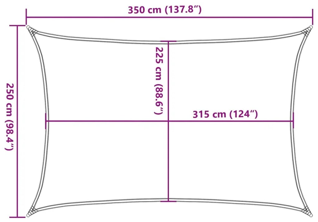 ΠΑΝΙ ΣΚΙΑΣΗΣ ΜΑΥΡΟ 2,5 X 3,5 Μ. ΑΠΟ HDPE 160 ΓΡ./Μ² 311728