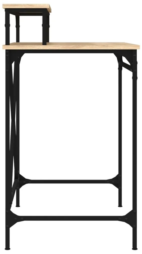 vidaXL Γραφείο Sonoma Δρυς 80x50x90 εκ. από Επεξεργασμένο Ξύλο