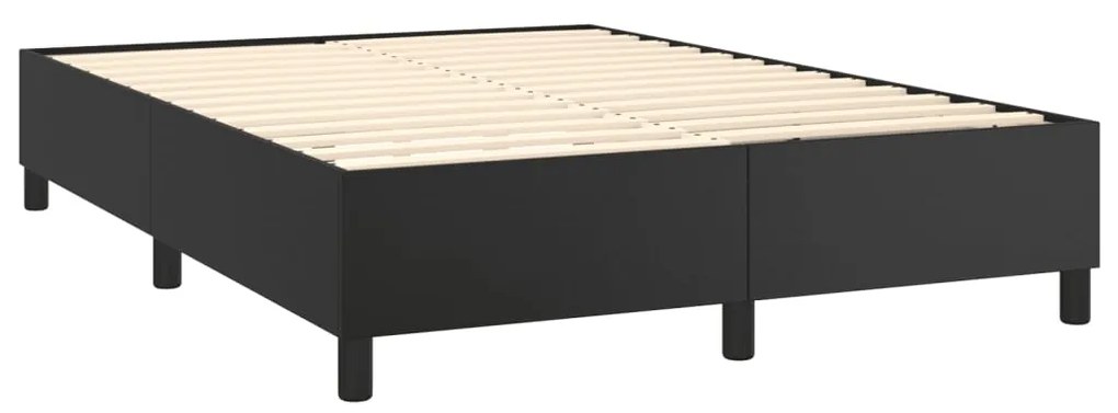 ΚΡΕΒΑΤΙ BOXSPRING ΜΕ ΣΤΡΩΜΑ ΜΑΥΡΟ 140X190ΕΚ.ΑΠΟ ΣΥΝΘΕΤΙΚΟ ΔΕΡΜΑ 3142719