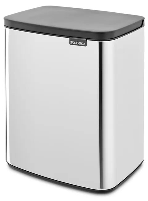 Brabantia 1006636 Κάδος Απορριμμάτων Bo Small 12L, Brilliant Steel