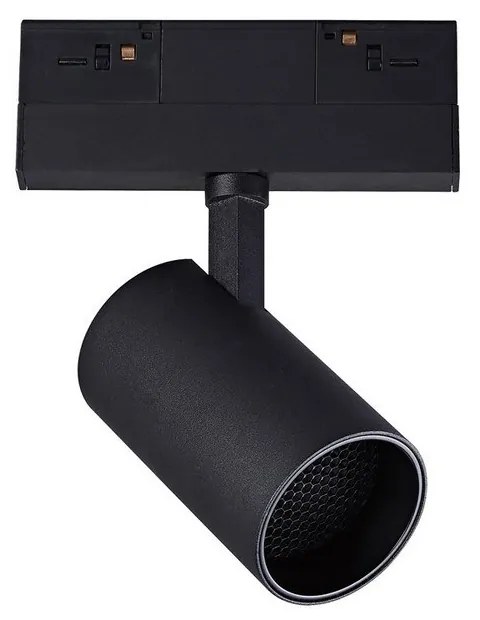 Σποτ Μαγνητικής Ράγας Κυψελωτό Kona VK/04376/B/HC/15 48V LED 13W 3000K 1304lm 24° CRI>90 IP20 Dimmable Black VKLed