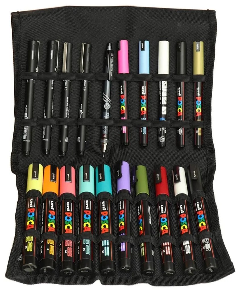 Σετ Ζωγραφικής Uni-Ball Posca Art Starter Kit - 20 τεμάχια
