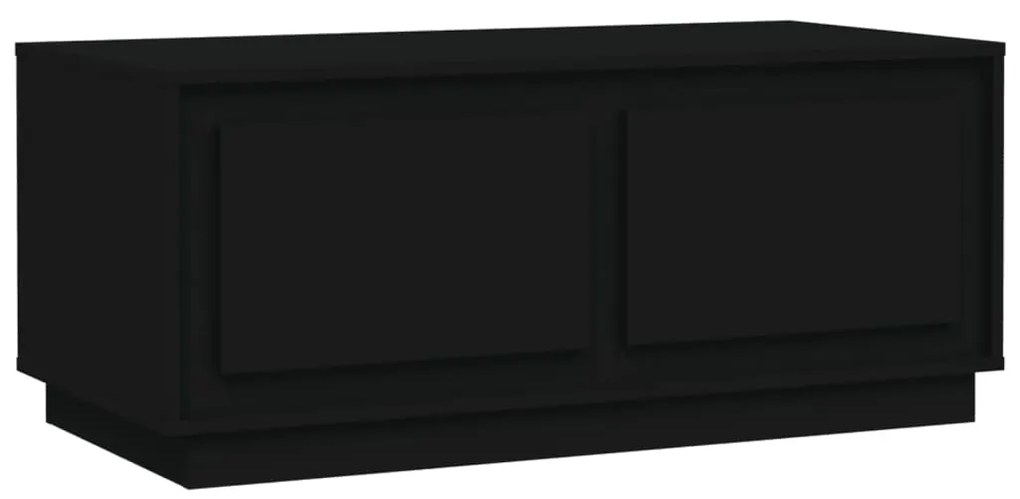 vidaXL Τραπεζάκι Σαλονιού Μαύρο 102x50x44 εκ. από Επεξεργασμένο Ξύλο