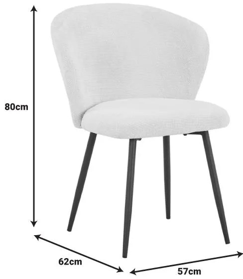 Τραπεζαρία Karg-Stoyen 5τεμ λευκό ύφασμα - λευκό-μαύρο μαρμάρου Φ120x75εκ 120x120x75 εκ.