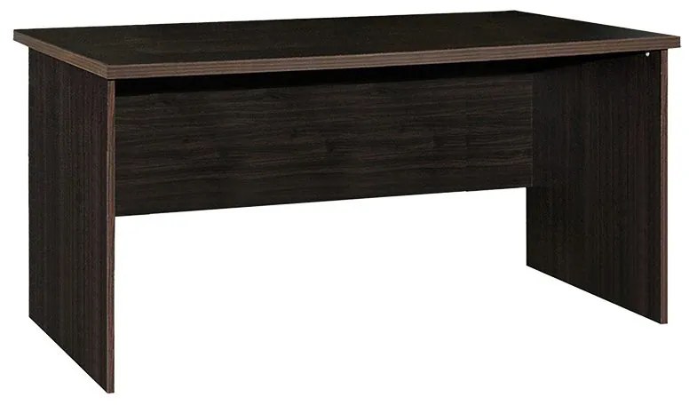 Γραφείο εργασίας Payton pakoworld σε ανθρακι- wenge απόχρωση 150x72.5x76εκ