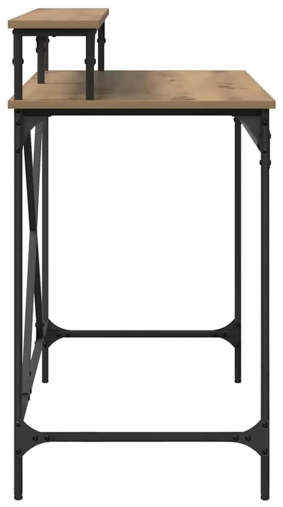 vidaXL Γραφείο Artisan Oak 100 x 50 x 90 cm Επεξεργασμένο ξύλο