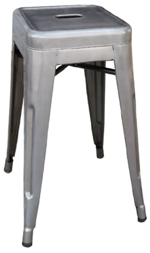 Σκαμπό Μπάρ Relix Metal Ε5193,6 43X43Χ67 cm Metal