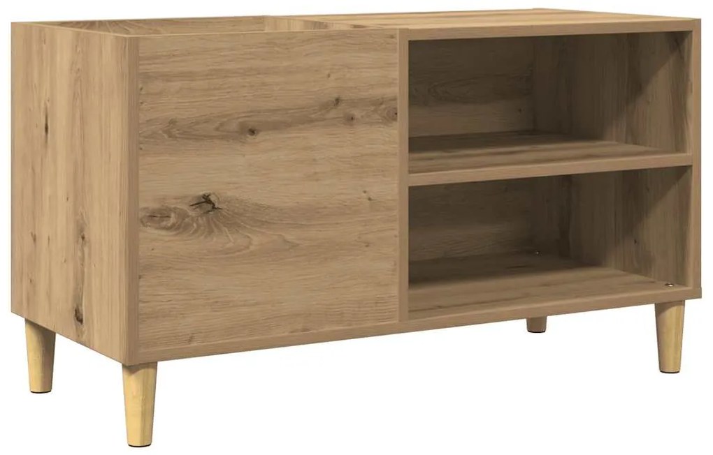 vidaXL ντουλάπι δίσκων  Δρυς τεχνίτης 84,5x38x48 cm Κατασκευασμένο ξύλο