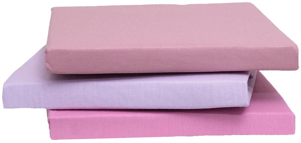 Σεντόνι Με Λάστιχο 160x200+25 Υπέρδιπλο Basic Φούξια Viopros