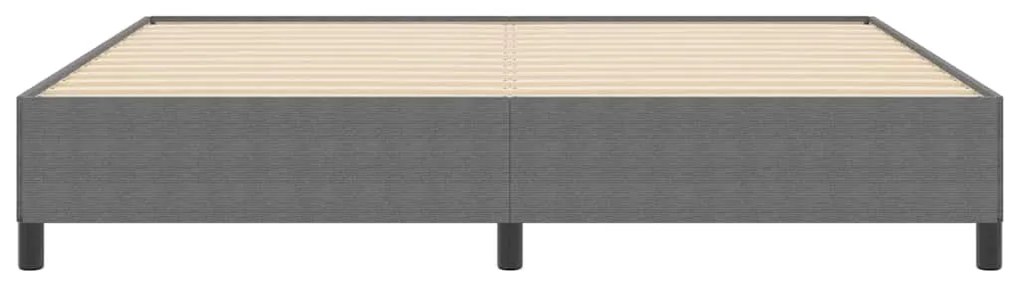 vidaXL Σκελετός Κρεβατιού Ανοιχτό γκρι 200 x 200 cm Βελούδο
