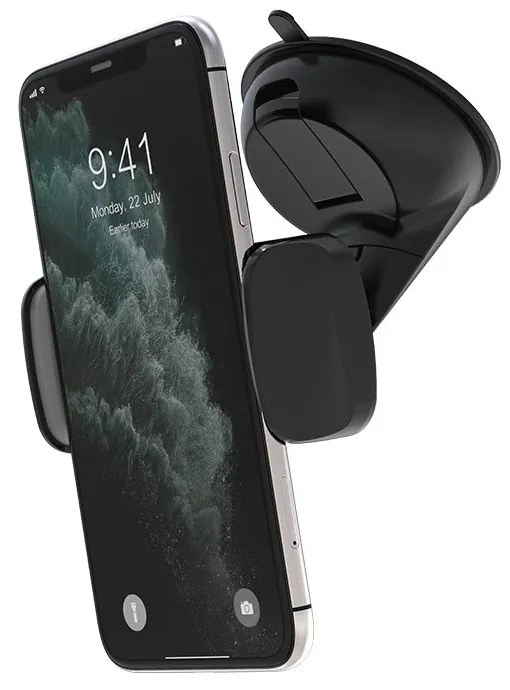 Devia car holder ES049 black with suction cup