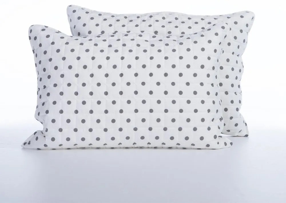 Μαξιλαροθήκες Donter (Σετ 2τμχ) Grey Nef-Nef Homeware 52 X 72 Microfiber-Polyester