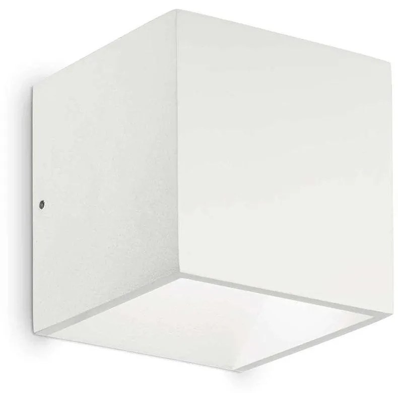 Φωτιστικό Τοίχου - Απλίκα Rubik 149745 10x10x10cm Led 730lm 8,5W 4000K White Ideal Lux