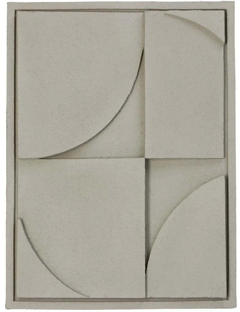 Διακοσμητικό Τοίχου ArteLibre Μπεζ Polyresin 29.5x3.5x39.5cm Arte-05154103